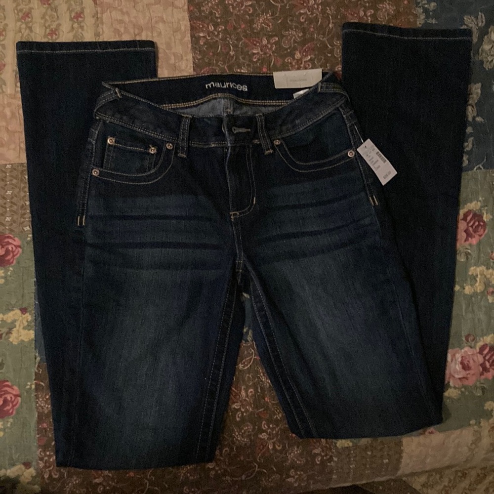 Maurices Women's Dark Blue Jeans size 2
